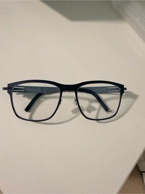 Ovvo model 6062, matte navy new pure titanium glasses